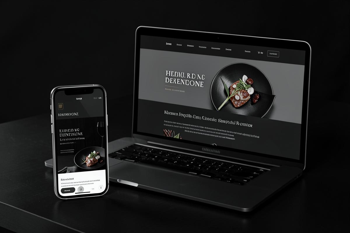 Web de ejemplo para restaurante